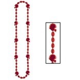 Football Beads Necklace -36"
