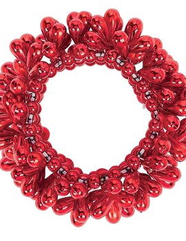 Red Drop Bead Bracelet