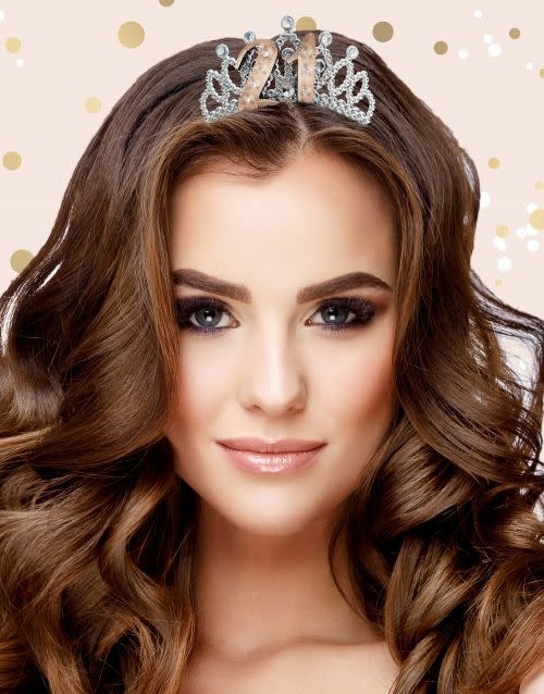 21st Rose Gold Tiara