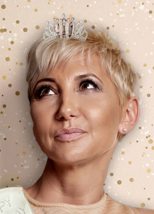 40th Rose Gold Tiara