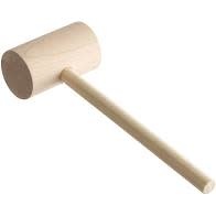 Wooden Mallet, 7"