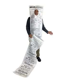 Adult EXS-ively Long Pharmacy Receipt (#421)