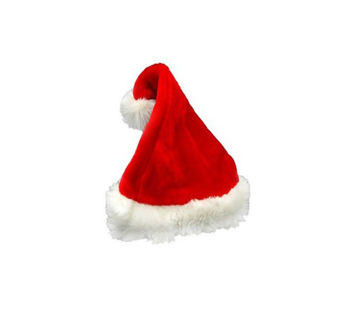 Santa Hat Deluxe - Lined Plush XL