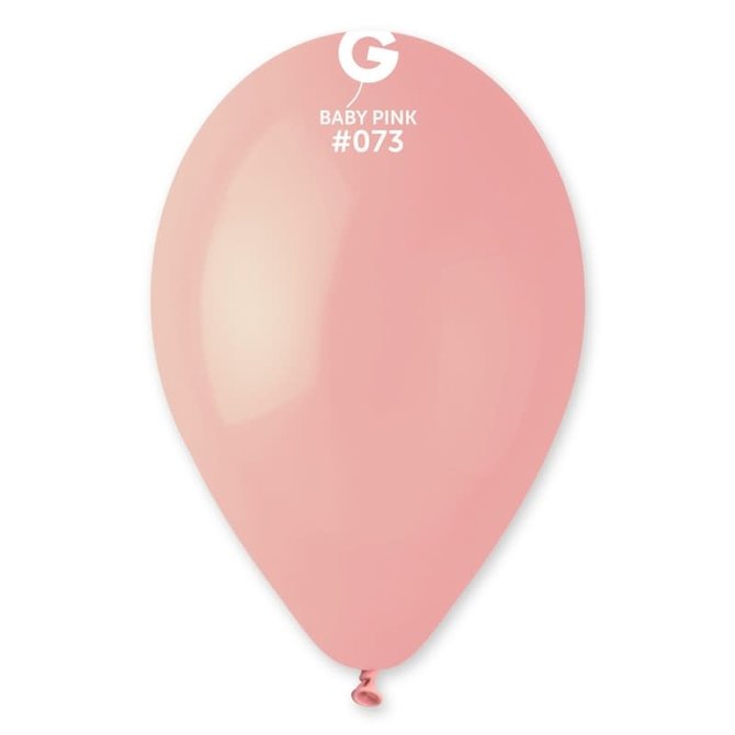 Baby Pink 12" Latex Balloons, 50ct