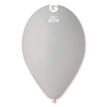 Grey 12" Latex Balloonx 50ct