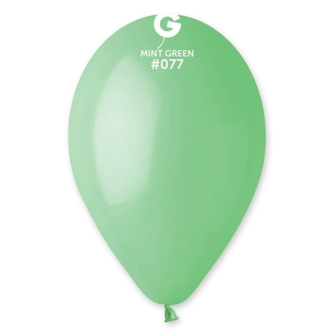 Mint Green 12" Latex Balloons, 50ct