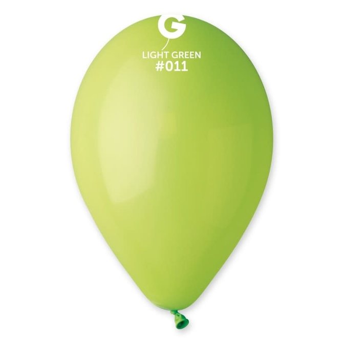 Light Green 12" Latex Balloons, 50ct
