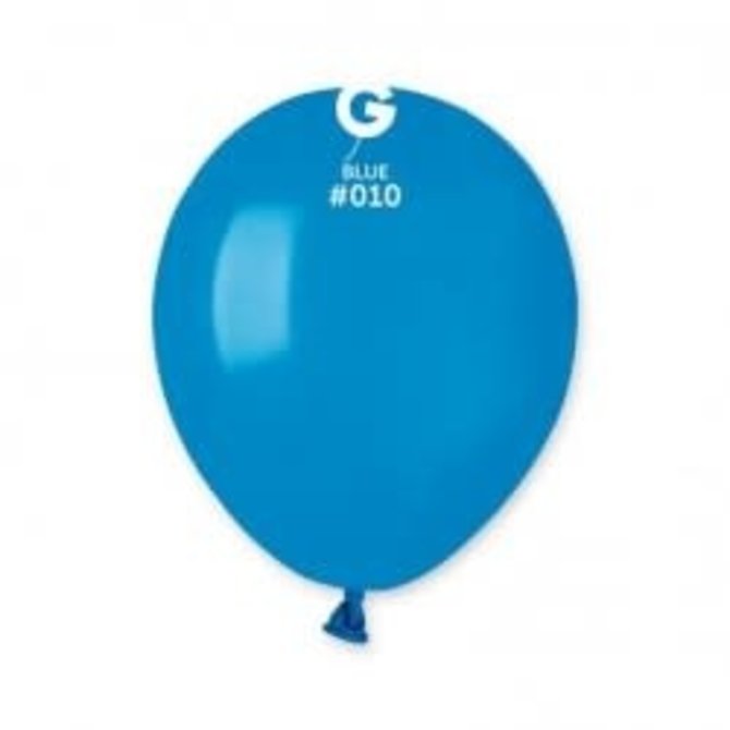 Blue 5" Latex Balloons, 100ct