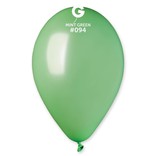 Metallic Mint Green 12" Latex Balloons, 50ct