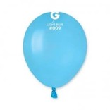 Light Blue 5" Latex Balloons, 100ct