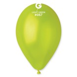 Metallic Light Green 12" Latex Balloons, 50ct