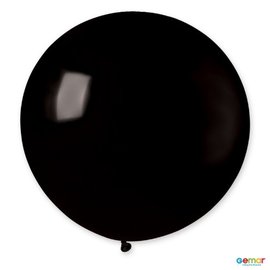 31" Black Latex Balloon