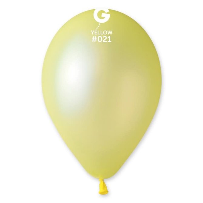 Neon Yellow 12" Latex Balloons, 50ct