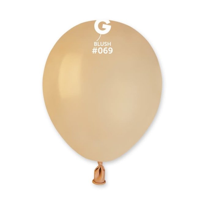 Blush 5" Latex Balloons, 100ct