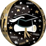 16" Congrats Grad Cap Orbz