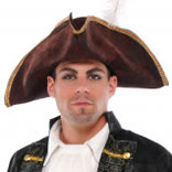 *Pirate Tricorn Hat