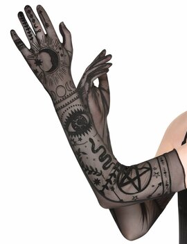 Lunar Witch Long Sheer Gloves
