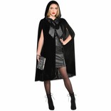 Hooded Cape w/ Oversized Bow