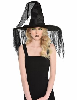 Haunted Deluxe Witch Hat