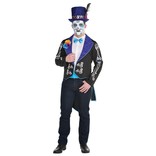 Neon Day Of The Dead Mens Jacket - Small/Medium