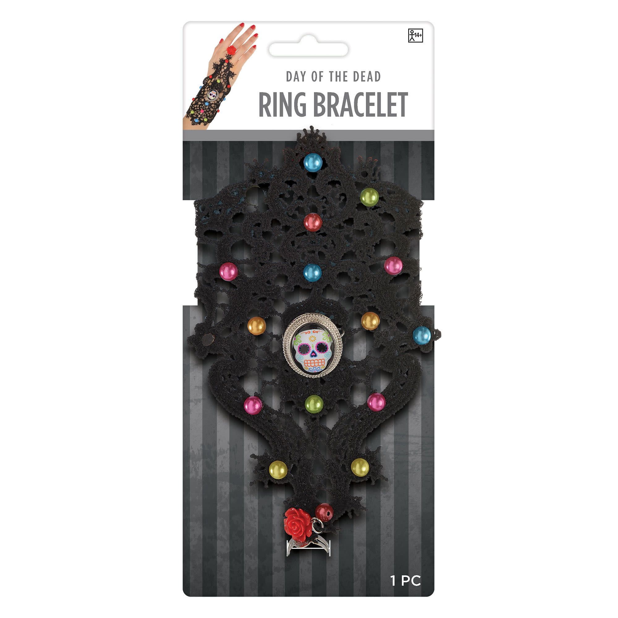 Day of the Dead Ring Bracelet