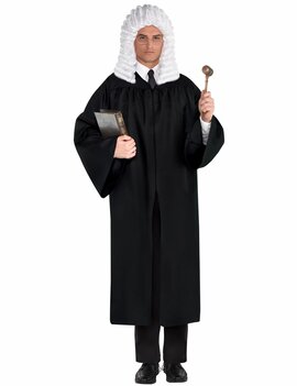 Judge Robe Black - Adult