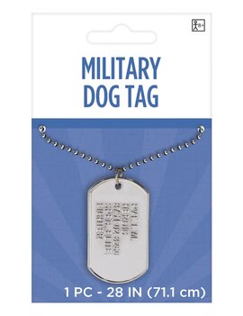 Military Dog Tag*