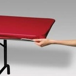 Red Stay Put Tablecover - 29x72