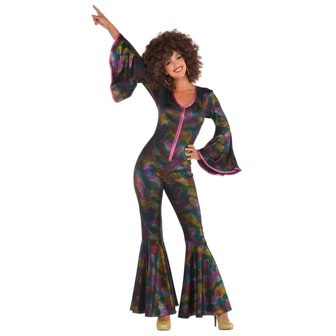 Womens Disco Pants Suit