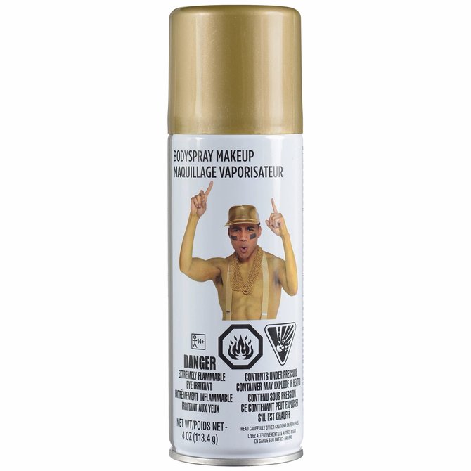 Body Spray Makeup - Gold 4oz