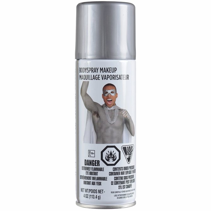 Body Spray Makeup - Silver 4oz