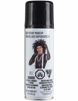 Body Spray Makeup - Black 4oz Body Spray Makeup - Black 4oz