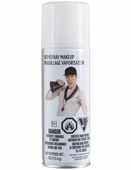 Body Spray Makeup - White 4oz Body Spray Makeup - White 4oz