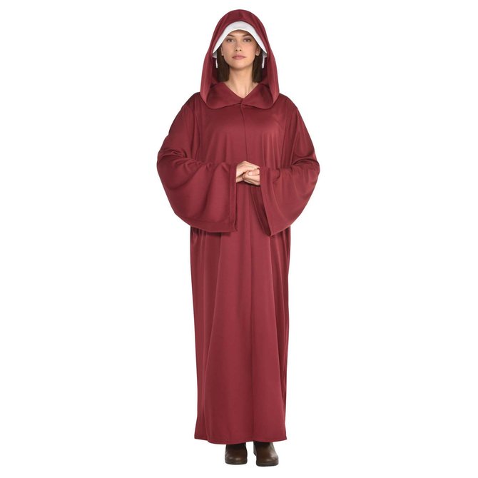Red Hooded Robe - Adult Standard