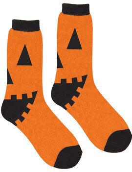 Jack-O-Lantern Crew Socks* Jack-O-Lantern Crew Socks*