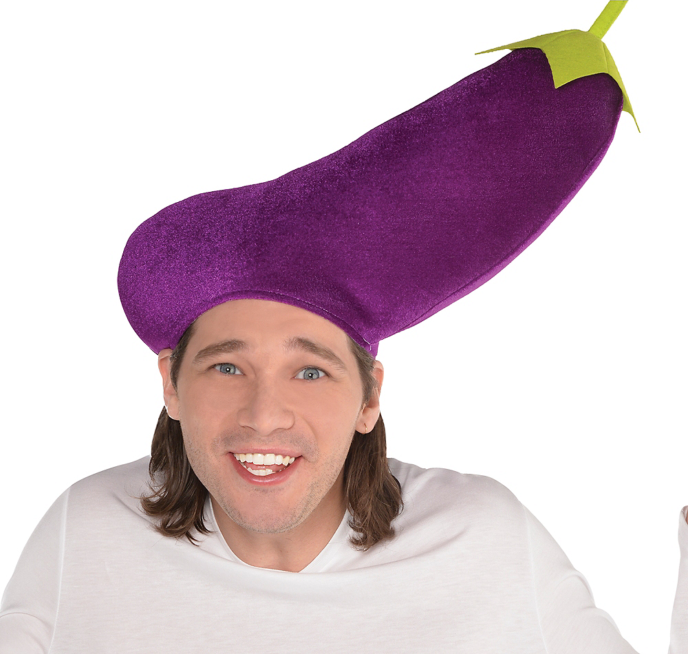 Eggplant Hat