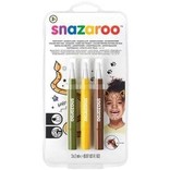Jungle Brush Pens 3ct - Snazaroo
