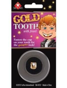 Gold Tooth w/ Jewel