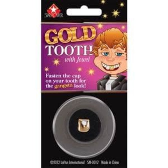 Gold Tooth w/ Jewel