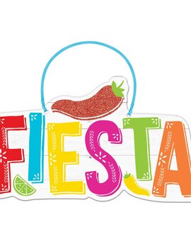 Fiesta Hanging Sign
