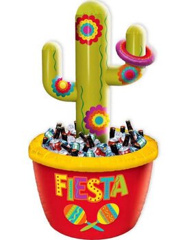 Inflatable Cactus Cooler and Ring Toss Game