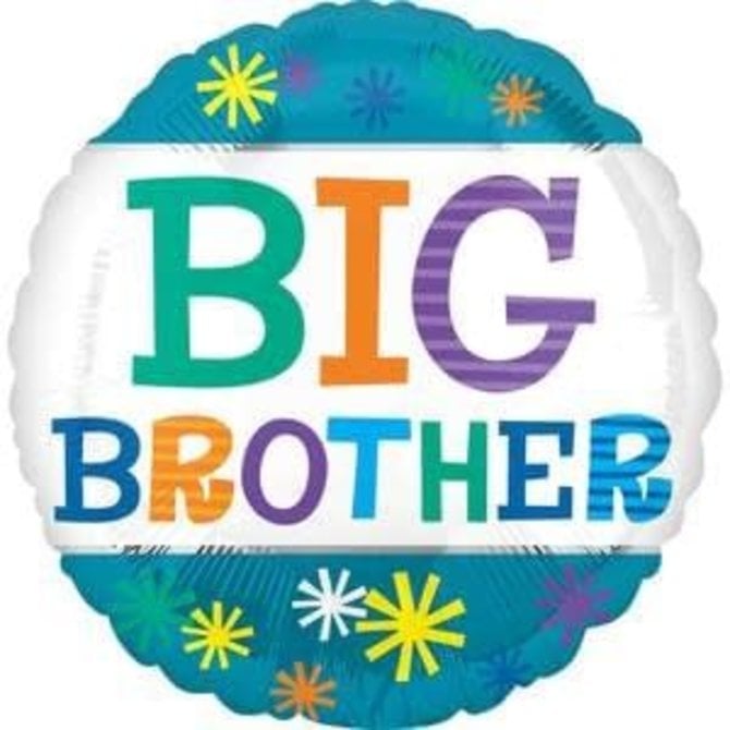 18" Big Brother Stars Foil Balloon