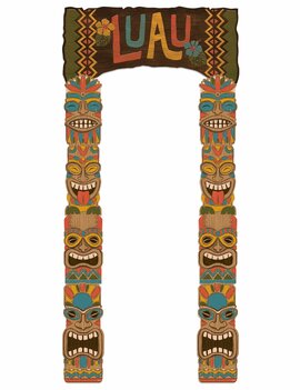 Vintage Tiki Archway