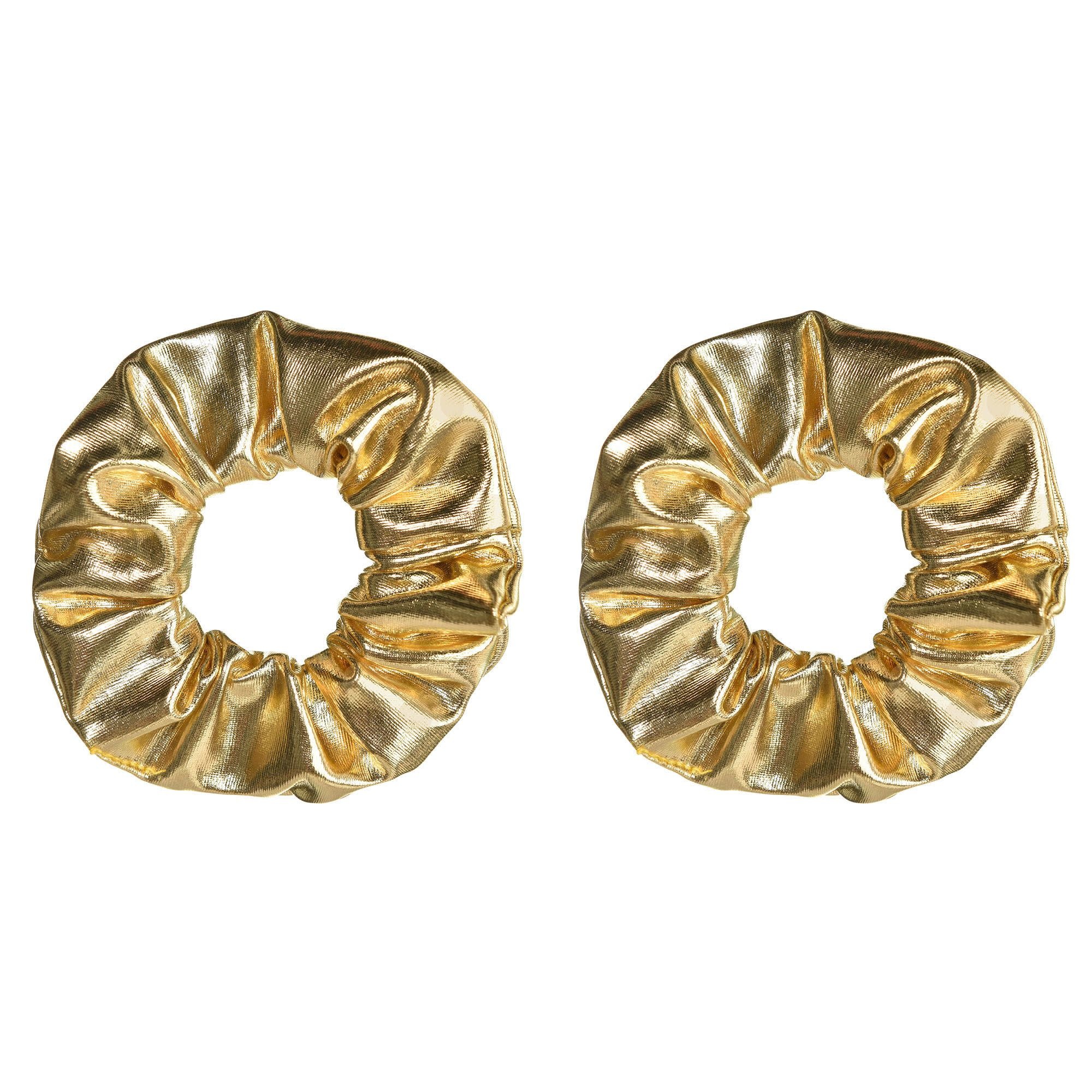 Gold Scrunchies - 2ct
