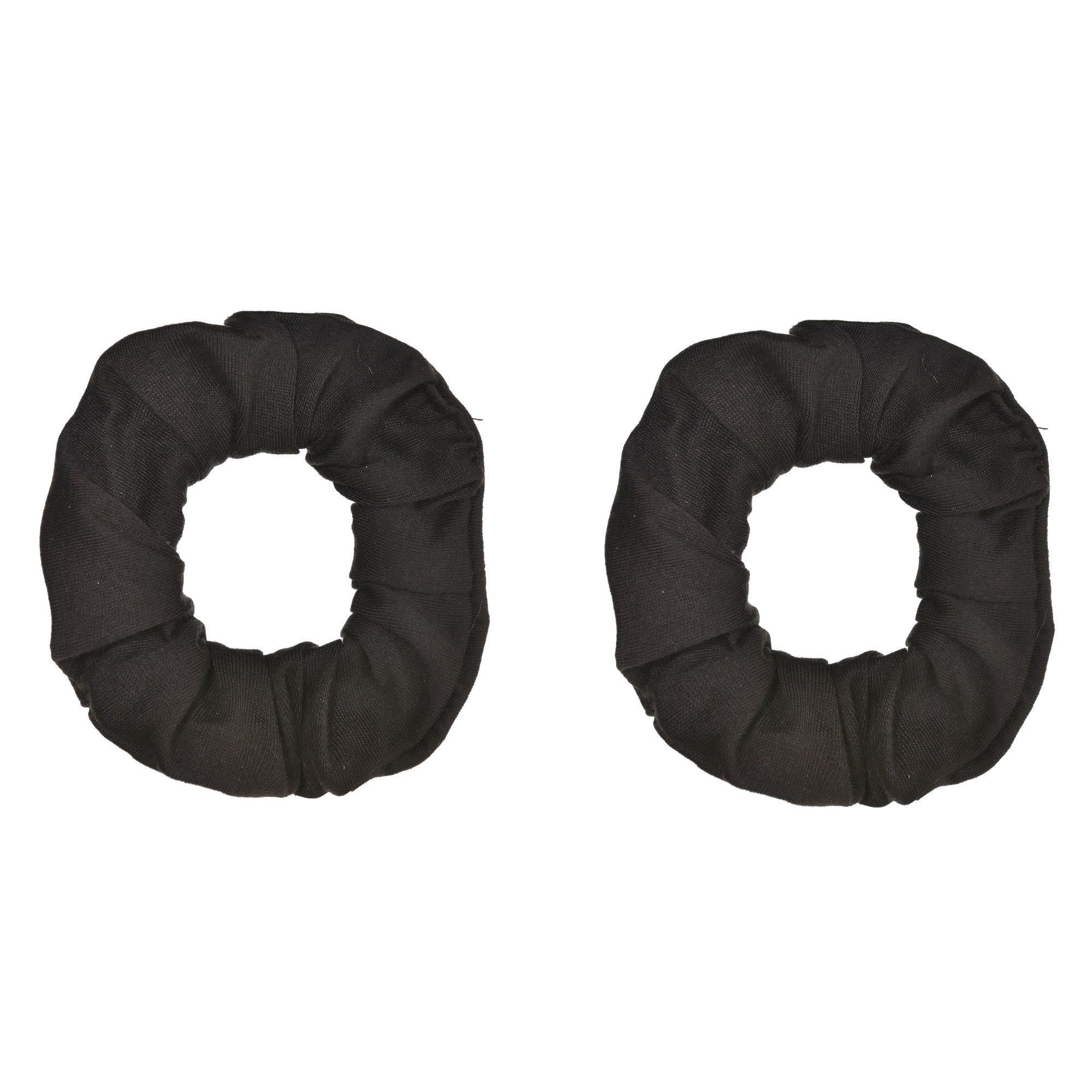 Black Scrunchies - 2ct