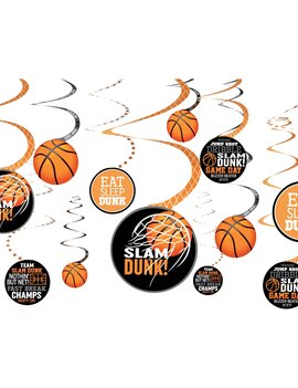 Nothin' But Net Value Pack Spiral Decorations