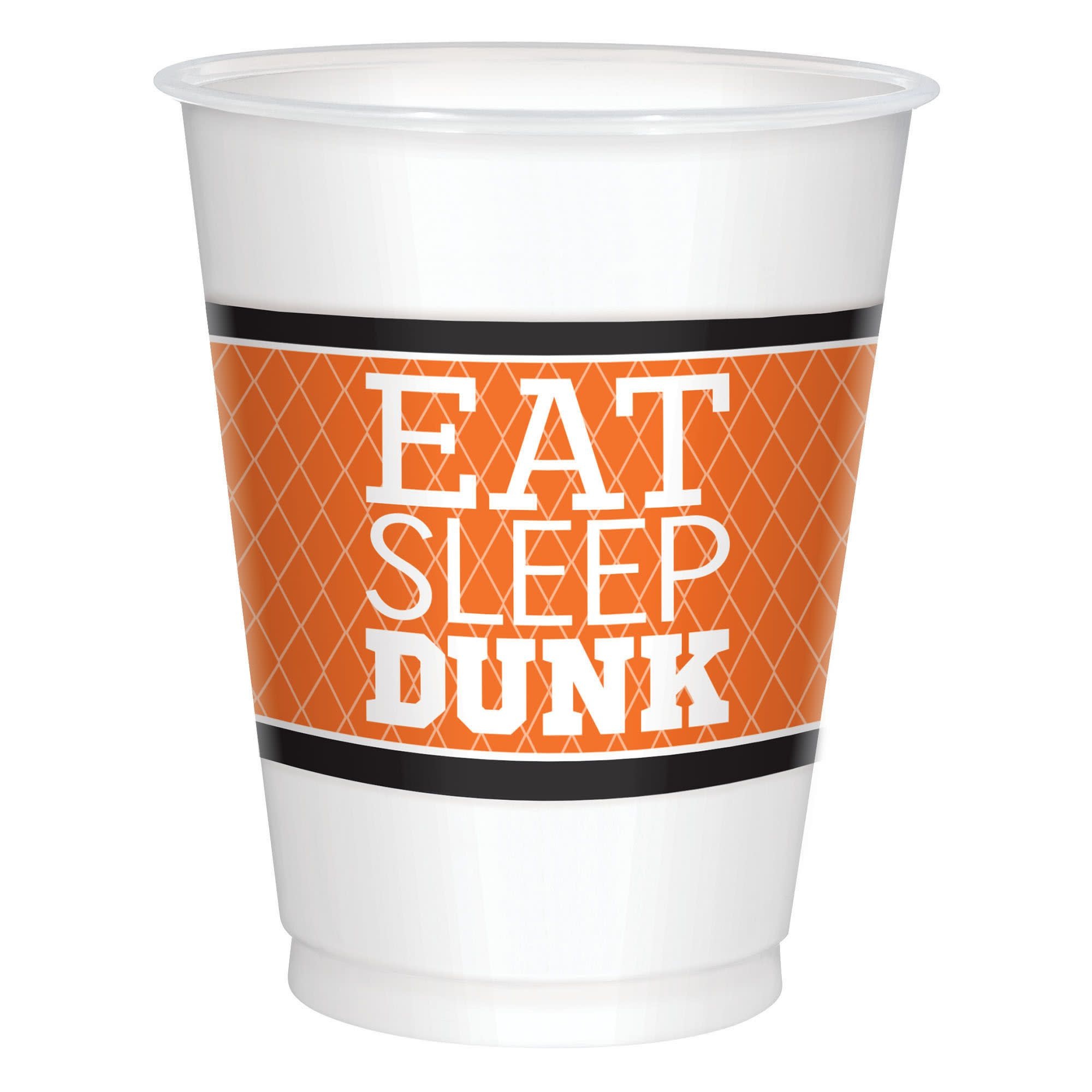 Nothin' But Net Plastic Cups, 16 oz. -8ct