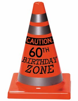 60th Birthday Cone