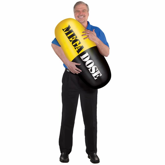 Inflatable Pill Prop