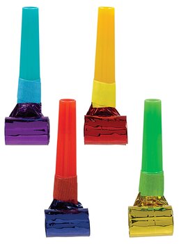 Birthday Accessories Rainbow Blowout -8ct